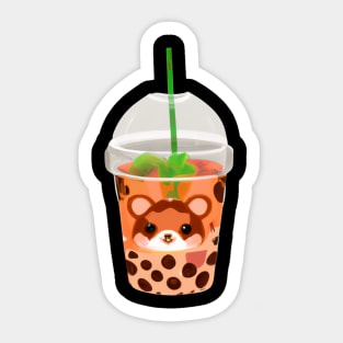 Boba tea Sticker